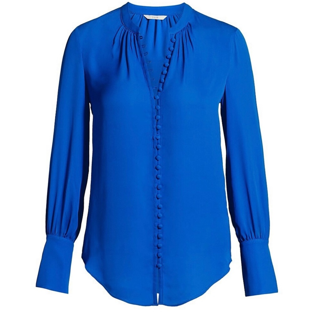 Joie Tariana Silk Blouse Size L